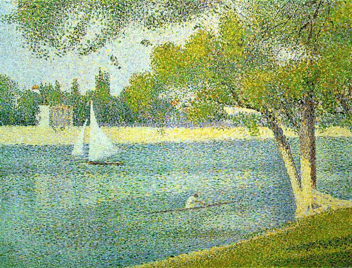 The Siene at La Grande Jatte, Georges Seurat